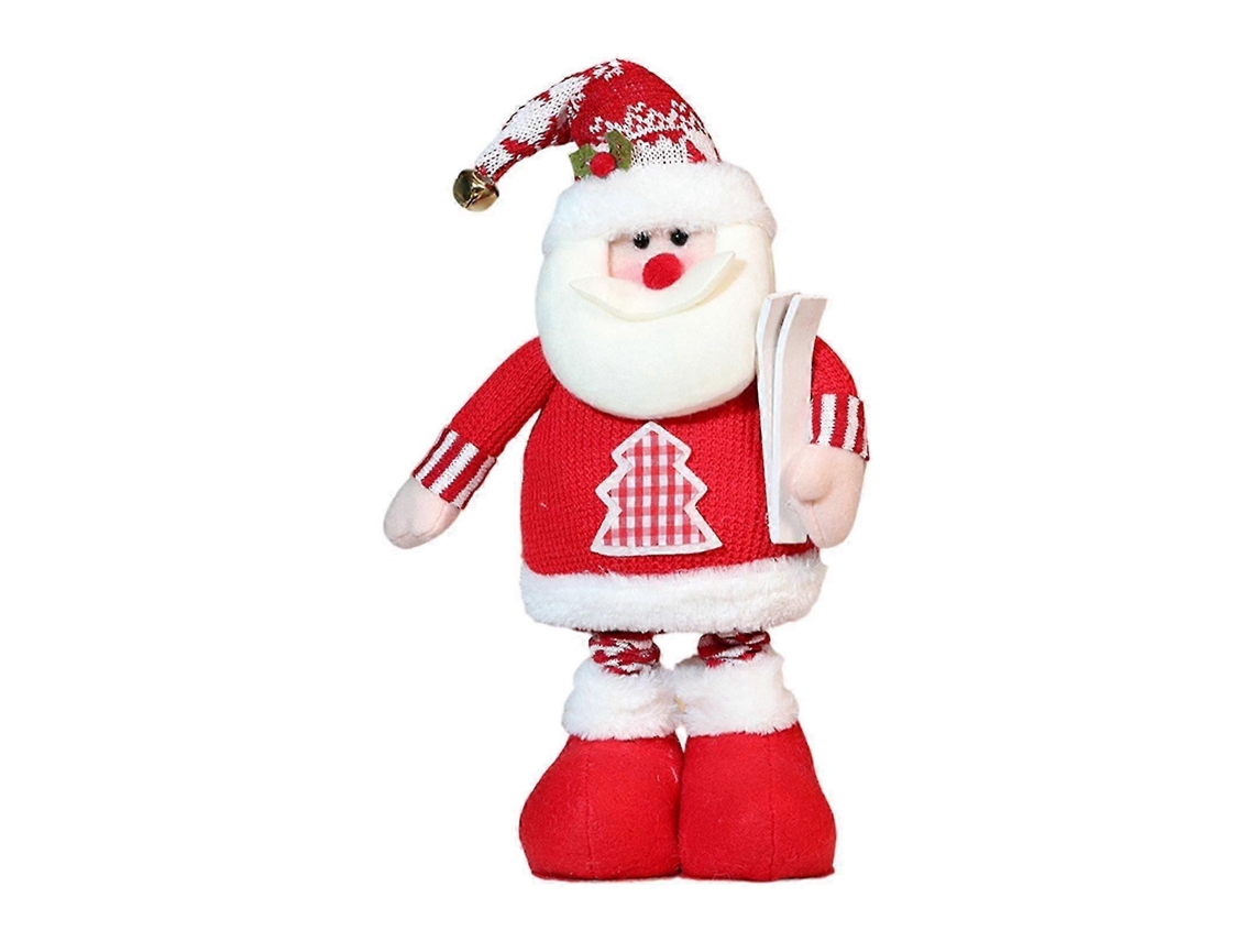 Boneco De Natal Elástico Com Pernas Retráteis