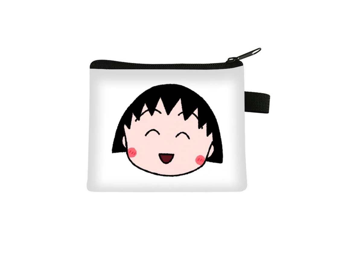 Chibi Maruko Mini Porta-Moedas KOHREE 2 Peças
