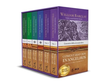 Livro Colecao Comentário Dos Evangelhos 6 Volumes William Barklay De Diversos (português Do Brasil)
