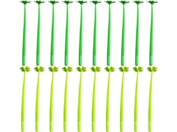 Caneta Em Gel Sewacc, Pacote Com 20 Unidades, Design De Flor Quatro