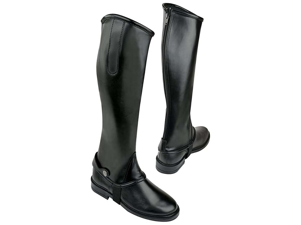 Metade de Capítulos Stretch Preto Snorton Equestrian