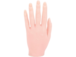 Mão SFUSHOS de Silicone para Treinamento de Unhas