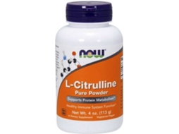 Chá NOW Pó Puro De L-Citrulina (113 g de pó)