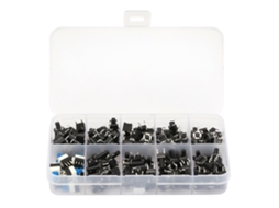 Kit 180 Interruptores Táteis Micro Momentâneos