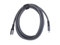 Cabo Usb C Para Usb C 3.2 Gen 2 20gbps 240w 4k 60hz 2m