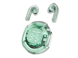 (verde) Fones De Ouvido Sem Fio Tws Bluetooth 5.3 Com Cancelamento De Ruído E Funções De Controle Por Toque.