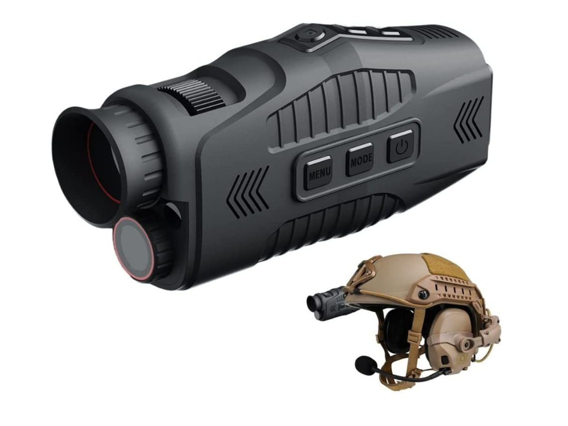 Monocular ENKERS de Visão Noturna 1080P Preto
