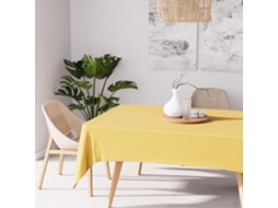 Toalha De Mesa Soleil Docre Retangular Manchas Alix Poliéster Amarelo (200 Cm)