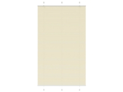 Vidaxl Plissado Cego Creme 115x200 Cm Largura Tecido 114,4cm Poliéster