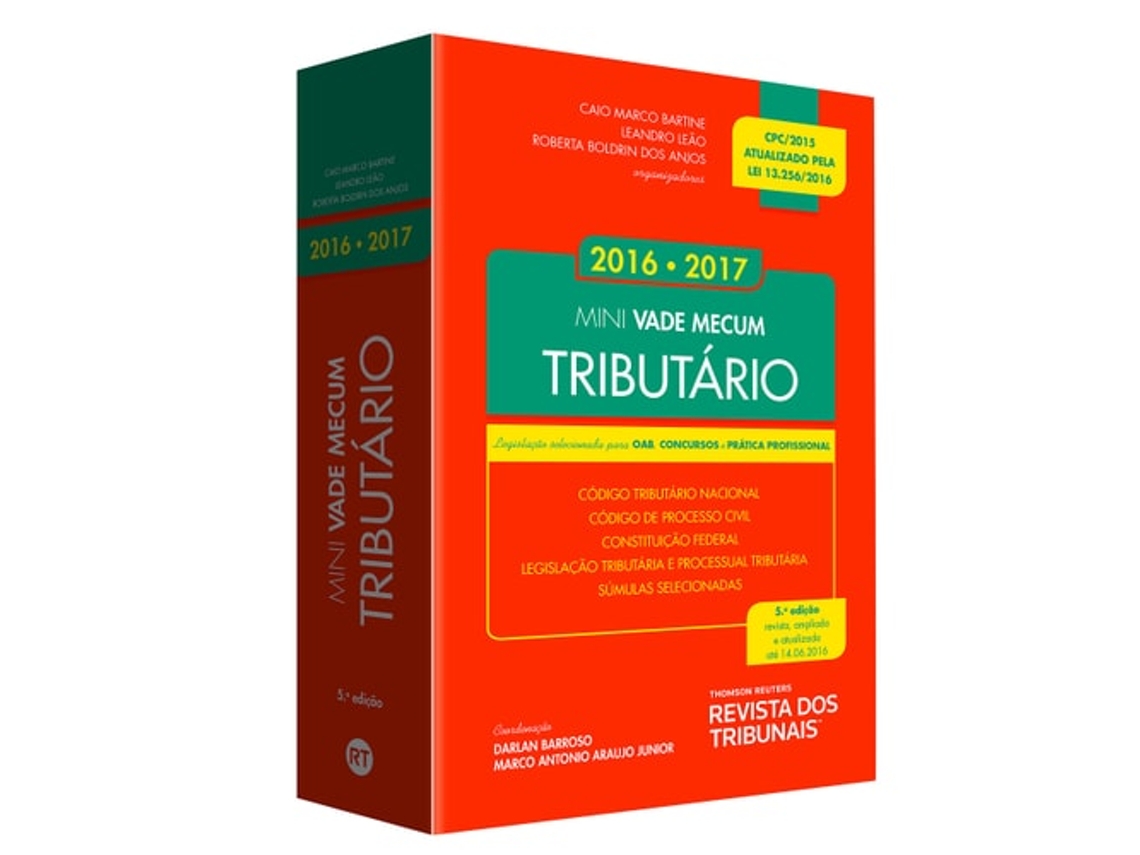 Livro Mini Vade Mecum Tributario 2016 2017 Legislacao Se De Caio Marco Bartine (português Do Brasil)