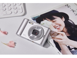 Câmara Digital Full Hd De 44mp, Prata + Cartão De Memória De 32gb
