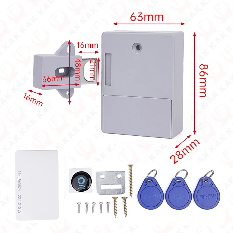 (cinza) Armário Eletrônico, Armário Com Rfid, Armário Com Sensor Invisível