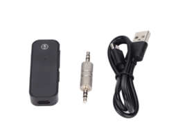 Adaptador de Áudio 2 em 1 EOOCOO (transmissor e Receptor Sem Fio com Bateria Integrada)