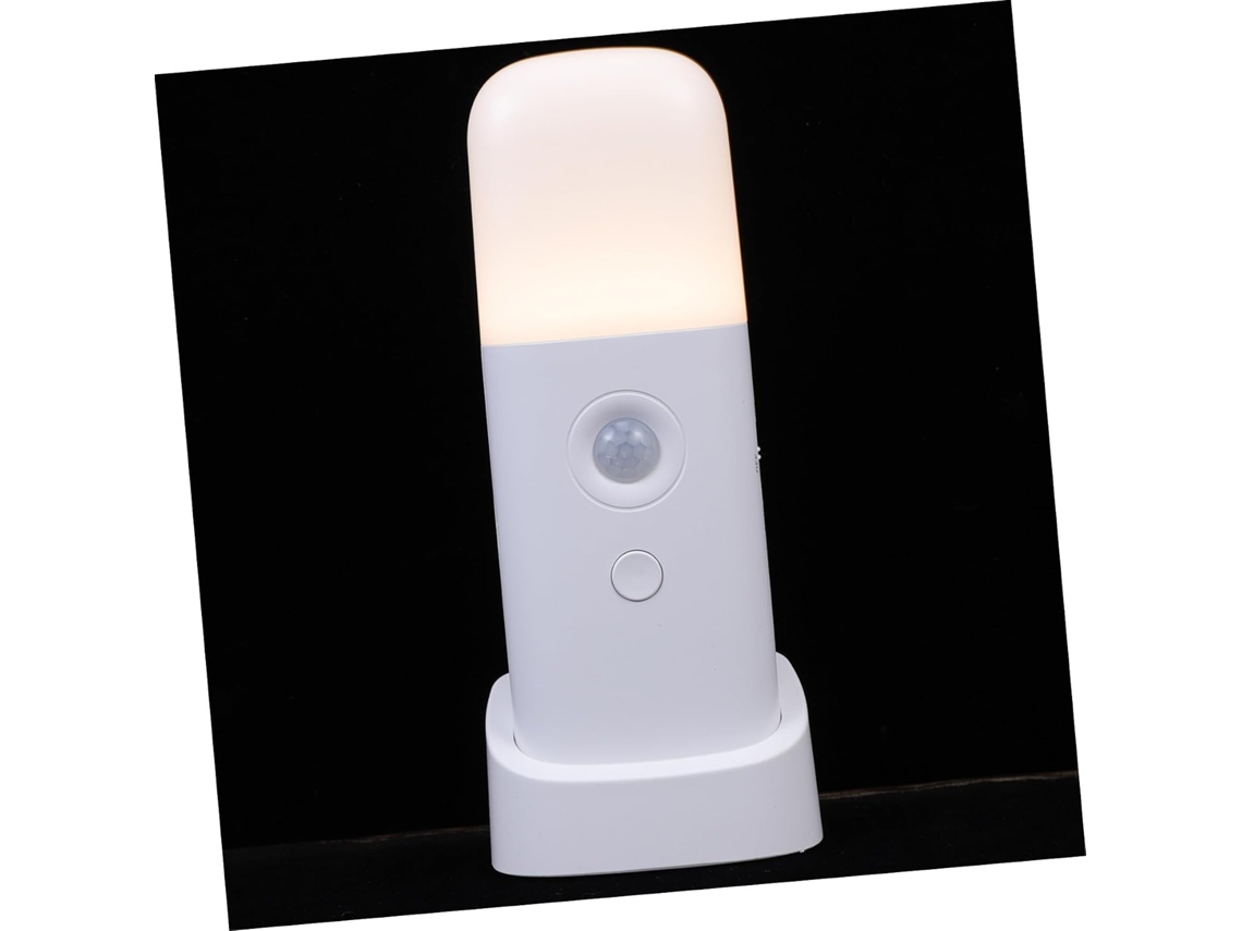 Lâmpada Corporal Com Sensor, Luz Noturna Regulável Em 5 Níveis, Proteção Ocular, Em Abs Para Quartos
