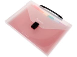 Organizador de Arquivos Sanfonado para Armazenamento Expansível com Bolsos Documentos e Recibos 33,00 X 26,00