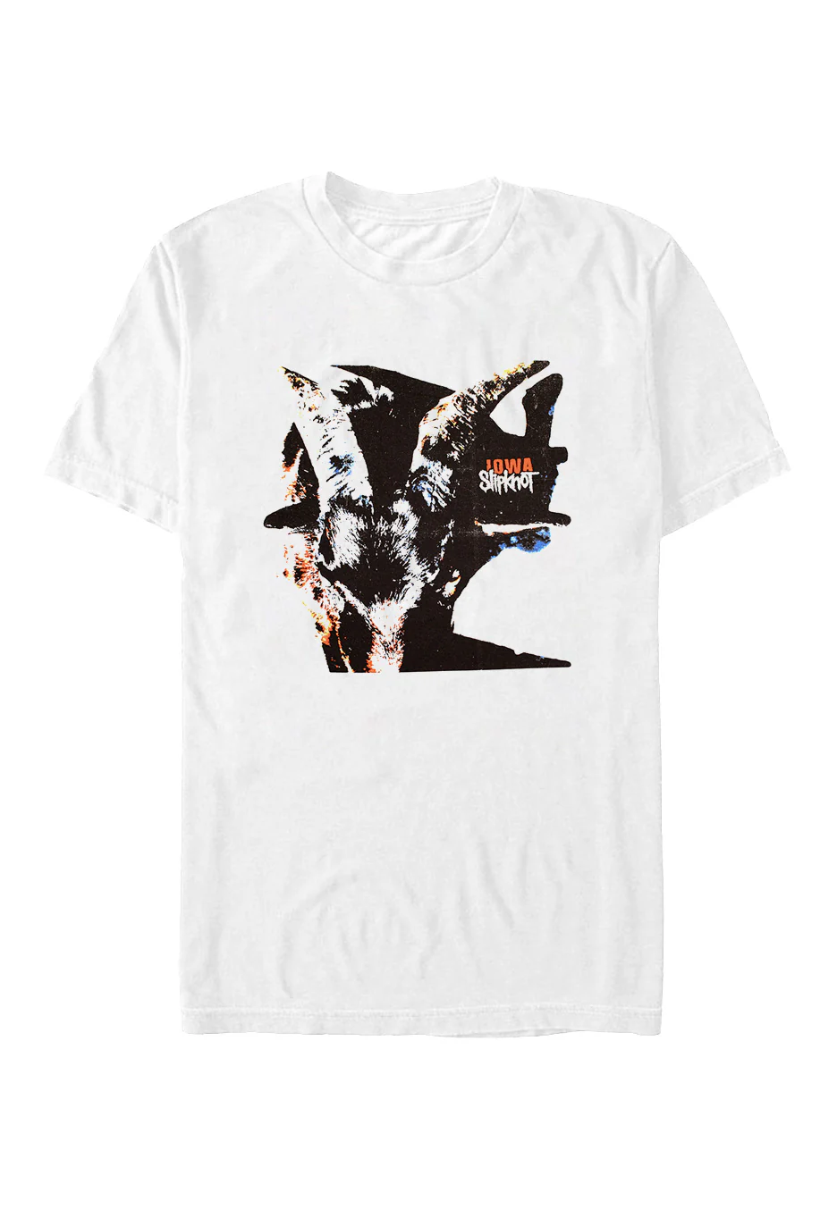 Sizexxl Slipknot - Iowa Goat Shadow White - T-shirt Unisex Adults