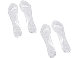 Palmilhas De Gel Antiderrapantes Ipetboom Com Amortecimento Total Para Sapatos Salto Alto E Couro, Ideais Para Uso