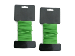 Fio de Amarrar para Jardinagem Conjunto de 2Pcs 5Mm*10 Metros Cor Verde