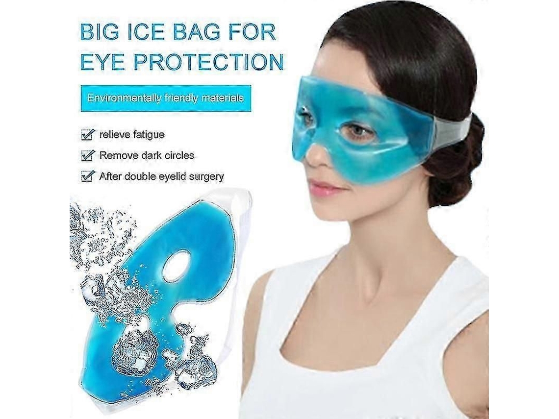 Máscara de Gelo Refrescante para os Olhos, Alivia a Fadiga, Remove Olheiras, Máscara Fria para Dormir, Refresca os Olhos. TAISHENGDA