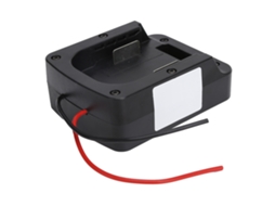 Adaptador de Energia para Bateria de Lítio 18v com Conector e Dock de Fixação