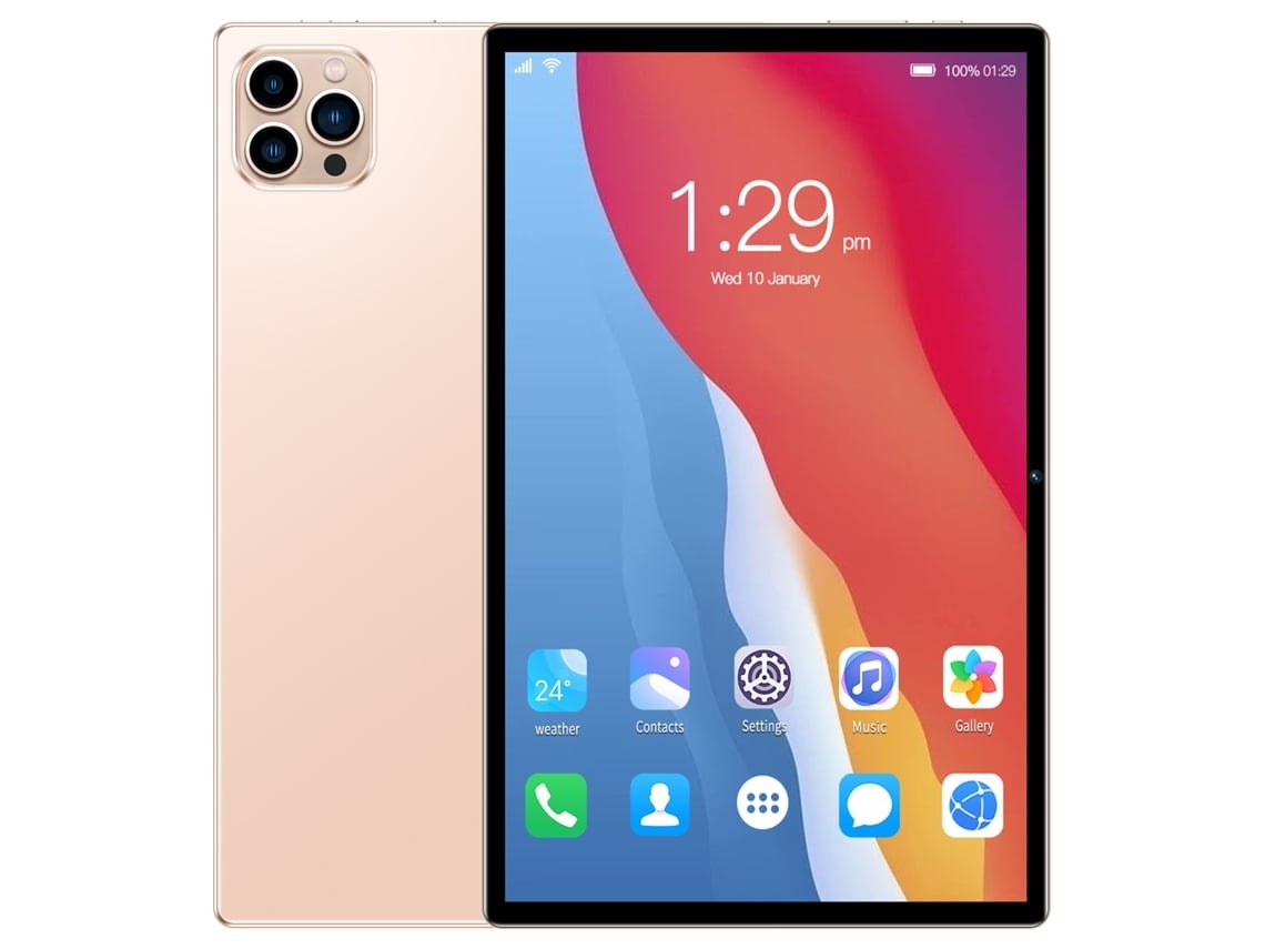 Tablet WUXIAN V62 (Outlet Grade A - 10.1'' - 64 GB - 4 GB RAM - Wi-Fi+4G - Dourado)