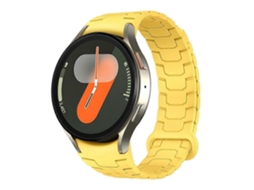 Pulseira Magnética De Silicone Para Samsung Galaxy Watch 7 / 6 / 5