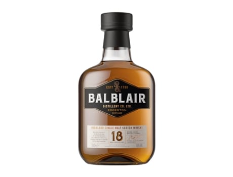 Whisky Single Malt BALBLAIR 18 Anos (0.7 L - 1 Unidade)