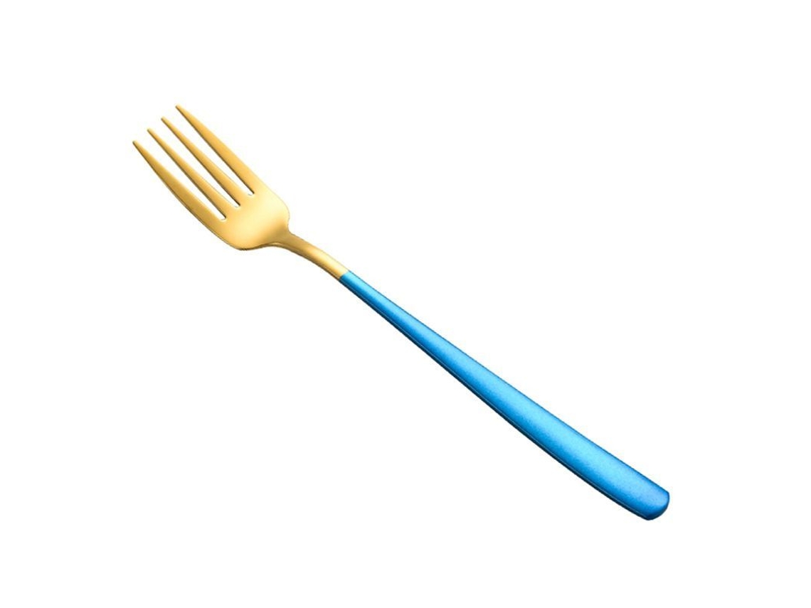 Rebe tenedores de Aço Inoxidável Resistentes À Corrosão, Design Clássico, 6 Peças, para Saladas, Carne e Frutas, Aptos para Lava louças