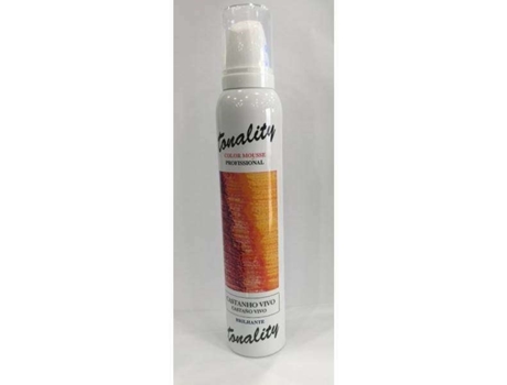 TONALITY ESPUMA COR CASTANHO VIVO 200ML INTERCOSMOS