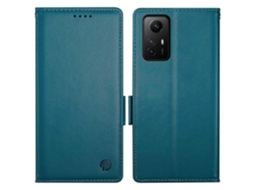 Capa De Couro Com Fecho Magnético Df-010 Para Xiaomi Redmi Note 12s 4g