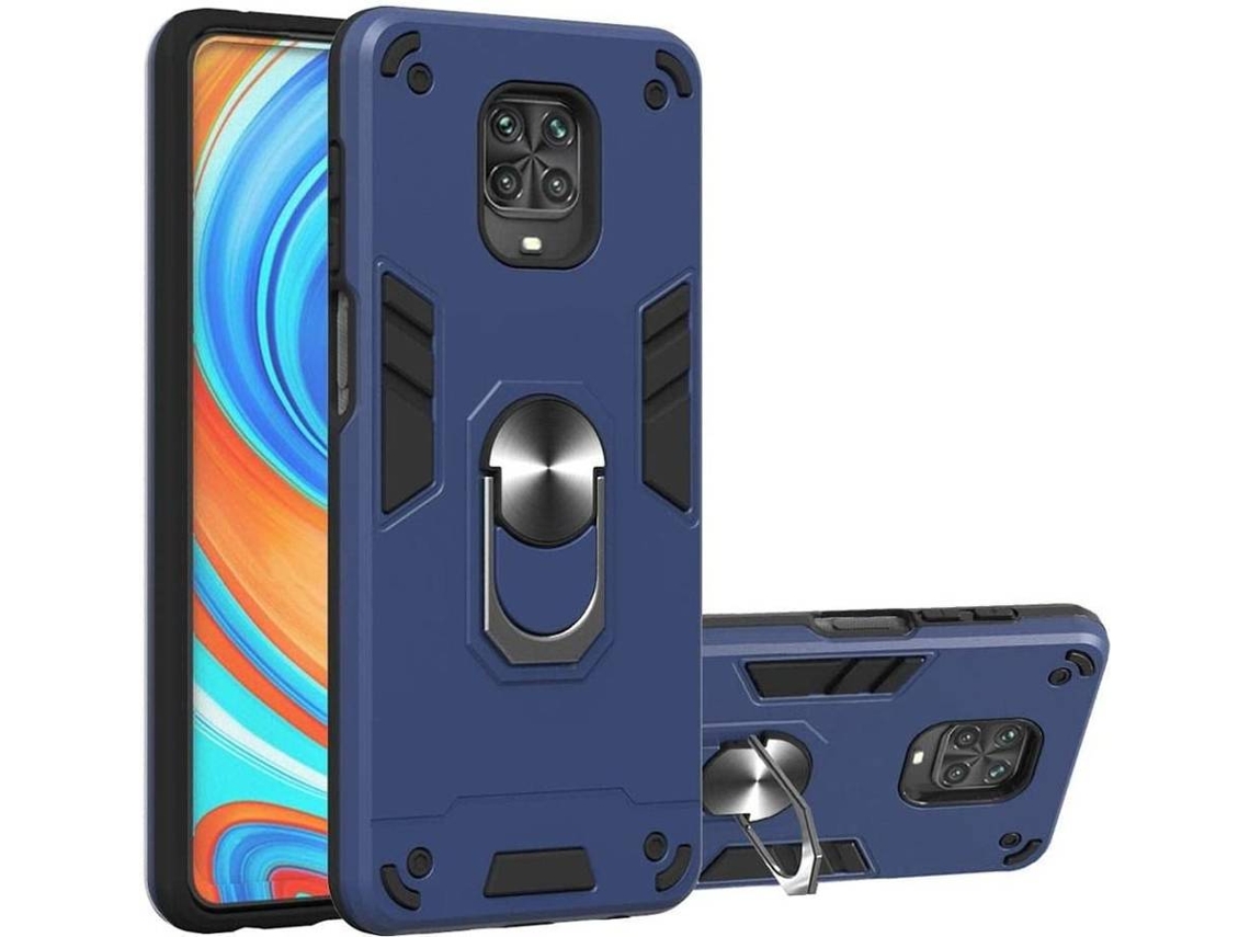 Capa Xiaomi Redmi Note 9S HONGWE. Robusta Azul