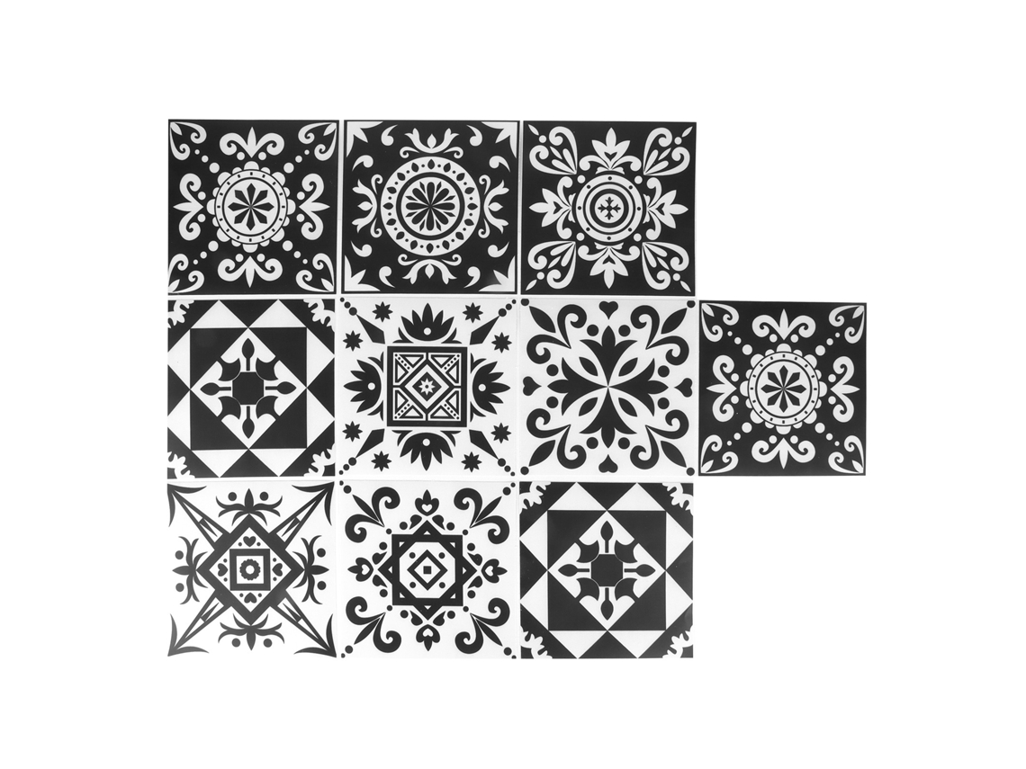10pcs adesivo de parede autoadesivo à prova de água resistente à desgaste decorativo para casa | S/MARCA