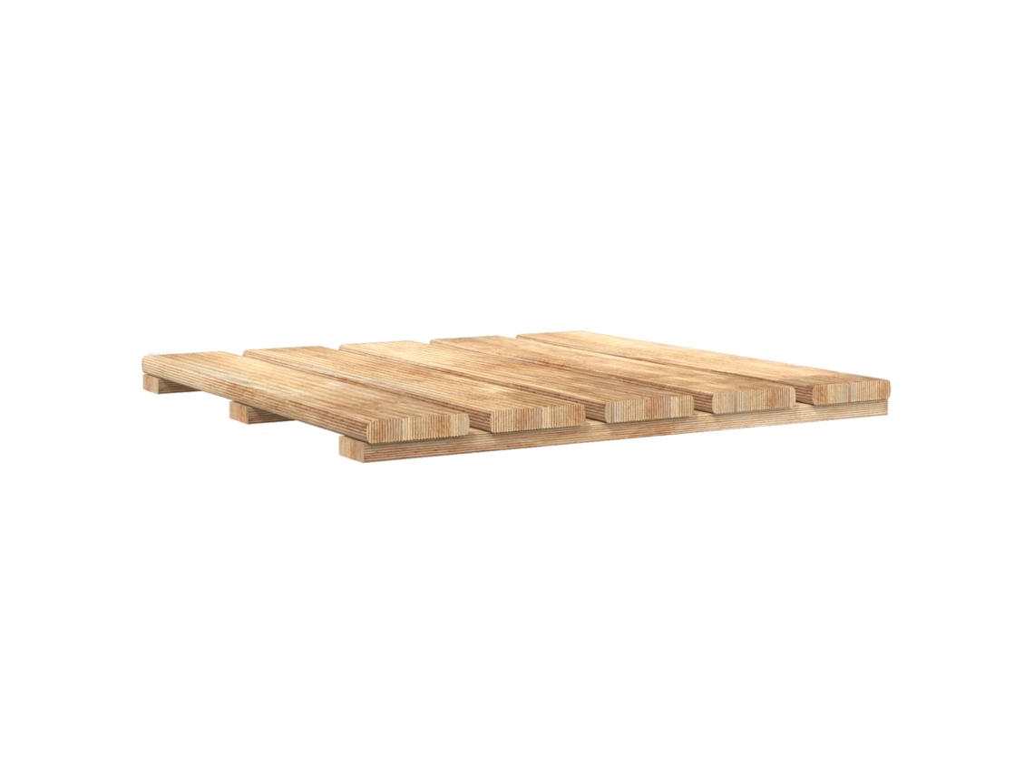 Vidaxl Telha De Deck 6 Unid. Castanho 50 X 50 Cm