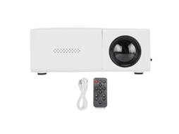 Projetor 1080p Com Correção Automática, Projeção Com Fio/sem Fio, Led Para Cinema Em Casa E Exterior