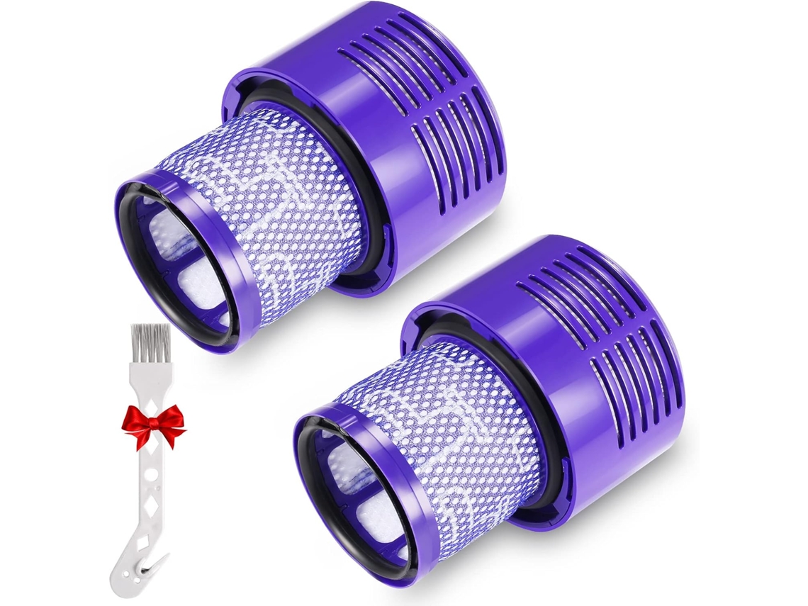 Pacote Filtros Substituição Aspiradores Fits V10 Sv12 Series, Laváveis.