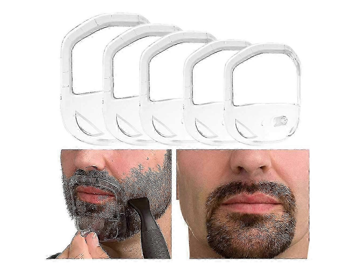 Moldes Para Modelar Barba, Conjunto De 5 Peças