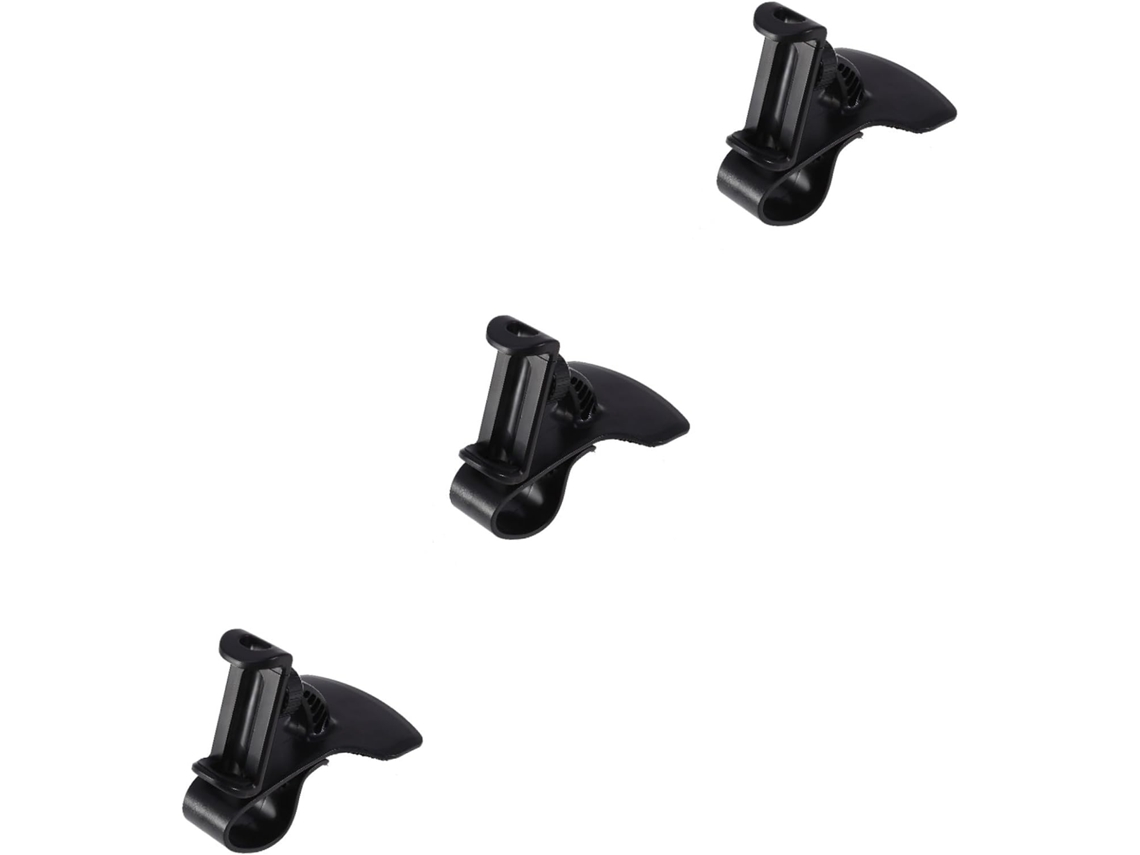 Conjunto De 3 Suportes Portáteis Para Celular Com Rotação De 360° Para Carro.