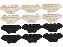 Protetores De Calcanhar Antiderrapantes, Adesivos Para Calcanhar, 6 Pares, Resistentes Ao Desgaste, Para Sapatos