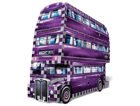 Wrb Puzzle Harry Potter Autocarro Falcão Da Noite 3d Wrebbit (280 Peças)