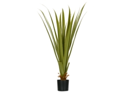 Planta Agave Artificial 90cm Com 16 Folhas, Vaso Incluso Realista
