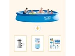 Intex Piscina Easy Set Redonda - 457x84 Cm - 4-peças S22427