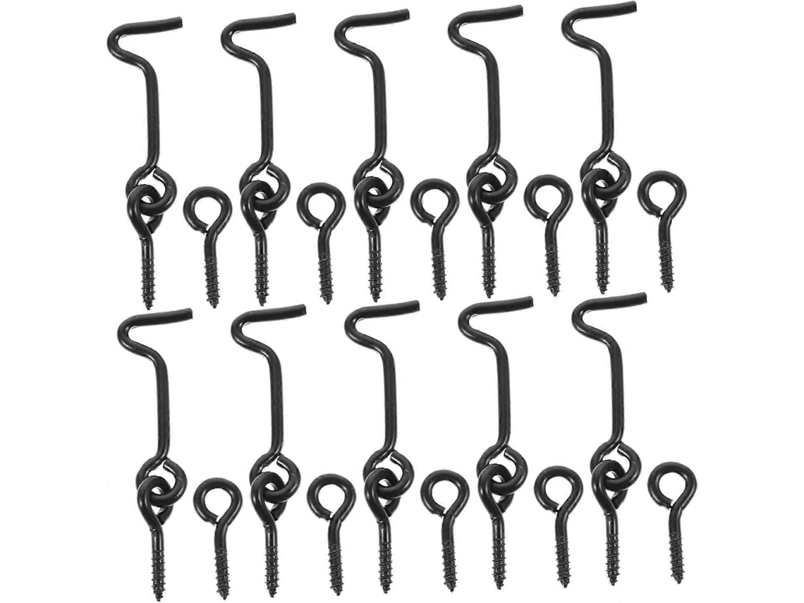 10 Pares De Ganchos Para Trava De Janela, Ganchos Para Janela, Porta De Cabine, Trava Para Porta, Gancho E Alça Aquaforge