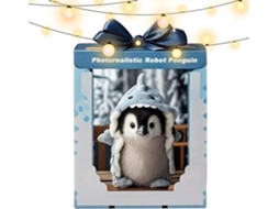 Pinguim De Pelúcia, Decoração Mesa Compacta, Estatueta Pelúcia Animal
