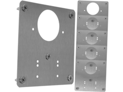 Conjunto De 6 Placas Montagem Em Aço Para Reparo Portas Armários E
