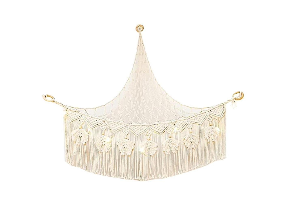 Rede De Macramê Para Guardar Pelúcias, Boho, Para Quarto