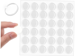 Nuobesty 36 Unidades De Protetores Adesivos Silicone Para Tampos Mesa Vidro, Evitam Que Móveis Deslizem Em Armários De