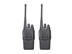 Rádio Bidirecional Portátil Baofeng Uhf 400-470mhz Transceptor Fm De Longa Distância 2pcs Com Plug Eua 1,2,3,4,5