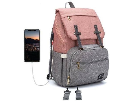 Mochila MCBABY Multifuncional Desportiva Rosa