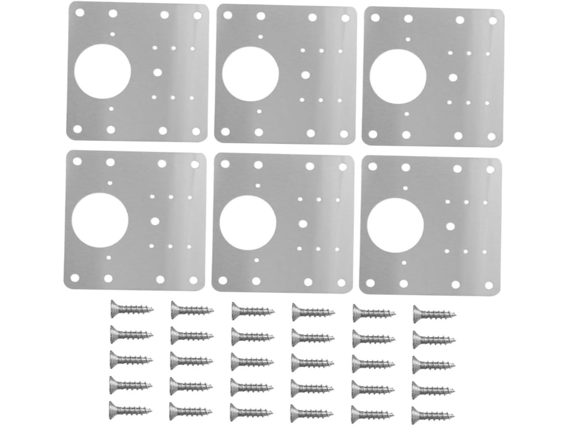 Kit De Villcase Com 6 Peças Para Armários Cozinha, Portas, Reforçadas.