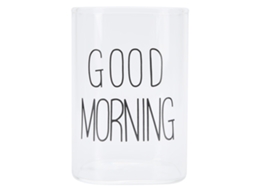 Caneca De Vidro Transparente Para Leite, Inovadora, Café, Chá Ou Outras Bebidas, Ideal Casa E Loja. Marca Black Label, 240ml. Aquaforge